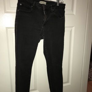 GAP curvy true skinny jean size 31 BLACK